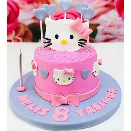 Hello Kitty Pastası-4
